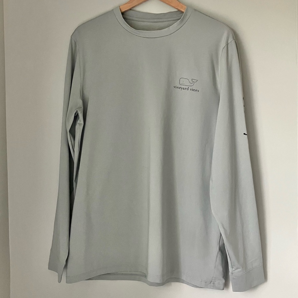 Vineyard Vines Men's Performance Long Sleeve Shirt - Size Medium